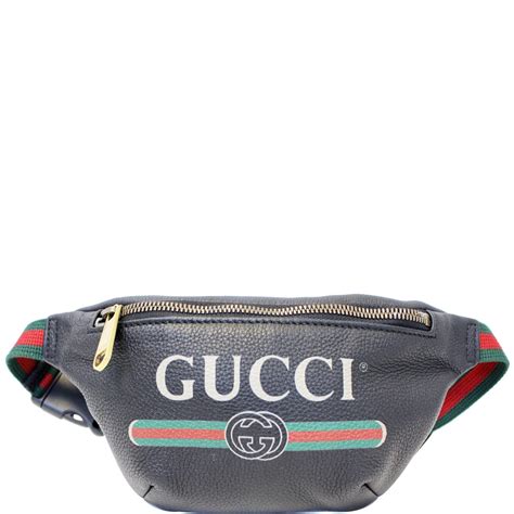 gucci black bum bag